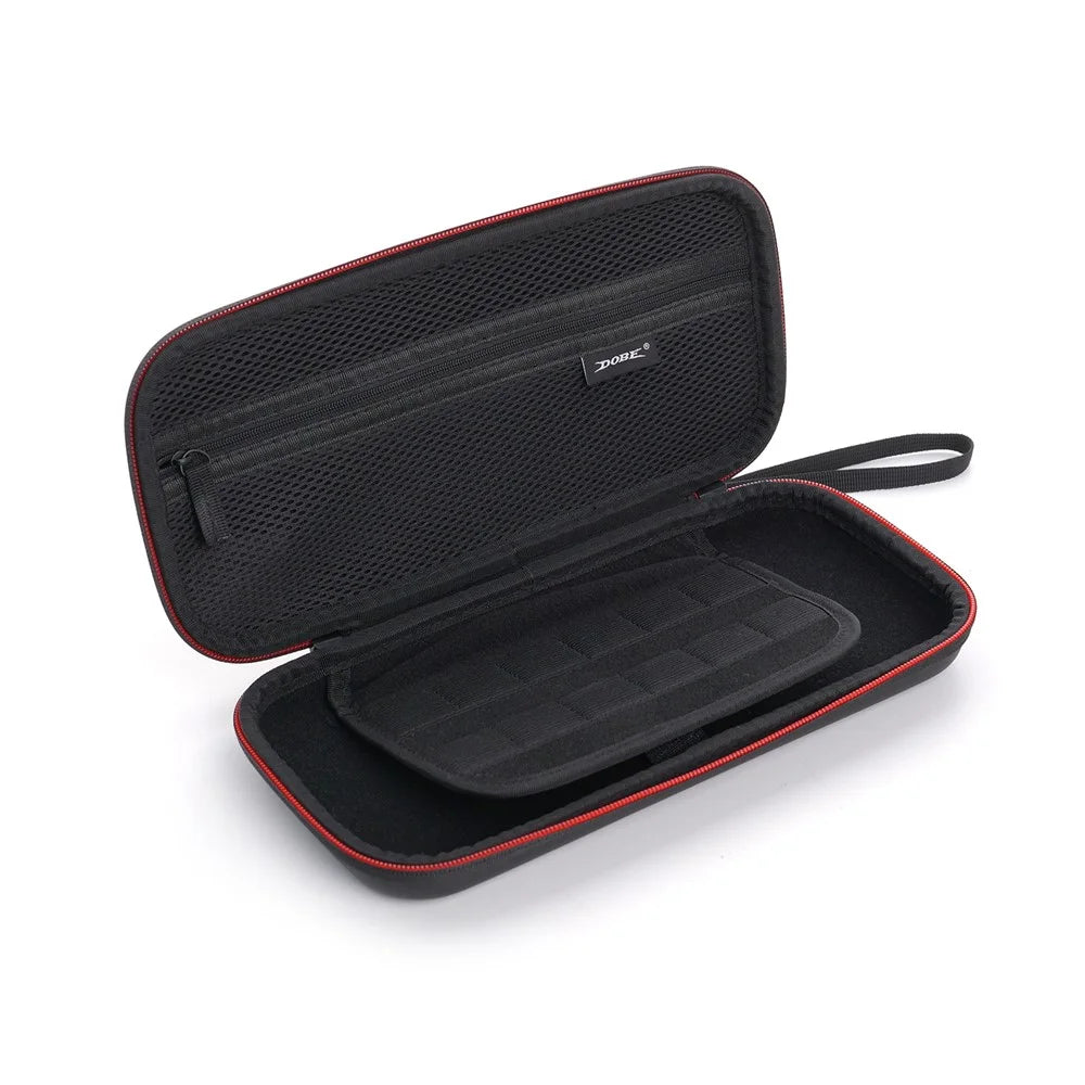 DOBE TNS-3173 For Nintendo Switch 2 Carrying Case EVA Travel Zipper Storage Bag with Card Box - 3