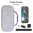 For Nintendo Switch 2 Carrying Case Handheld Game Console Storage Bag EVA Fabric Shockproof Organizer - 7