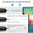 UHF 50m Wireless Lavalier Lapel Microphone Interview Voice Recording Mic System for iPhone Android DSLR Camera - 6