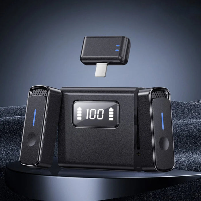 SX88 iP Interface Real Time Monitoring Wireless Lavalier Microphone Noise Reduction Mic for Live Streaming - 2