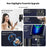 SX80 Noise Reduction Real Time Monitoring Lavalier Microphone with Type C + iP 2 In 1 Receiver - 4