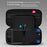 JYS JYS-NS2283 For Nintendo Switch 2 Game Console Carrying Case EVA Protective Storage Bag with Game Card Slots - Black - 4