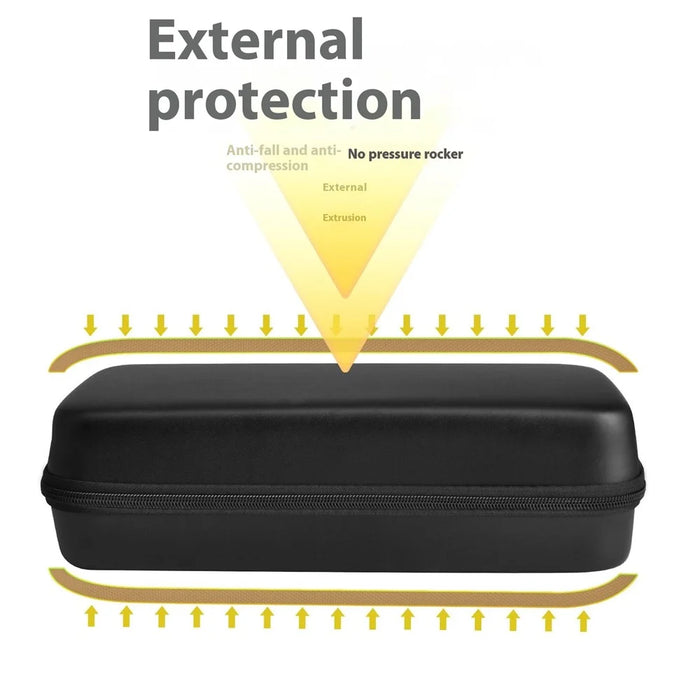 For Lenovo Legion Go S Gaming Console Portable Storage Bag Shockproof EVA Carrying Case with Handle - 3