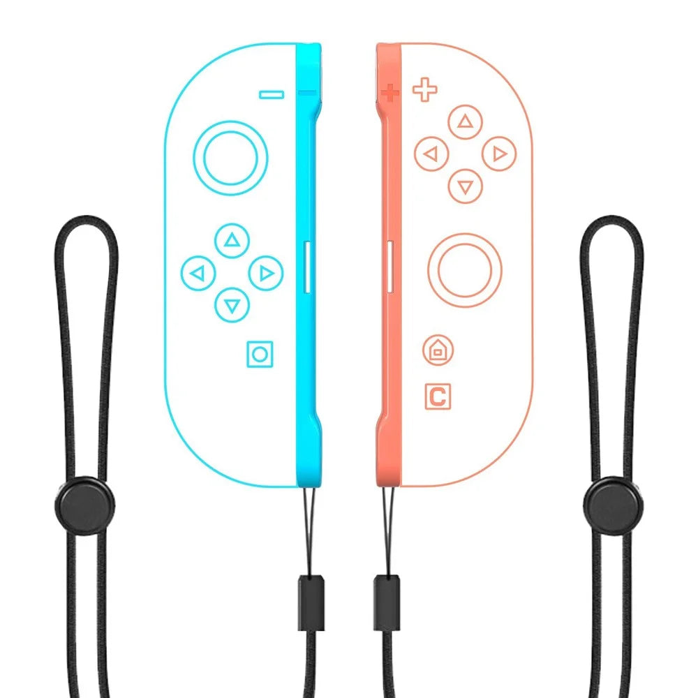 1 Pair For Nintendo Switch 2 Game Controller Hand Strap Joy-Con Handle Rubber TPE Anti Drop Wrist Band Lanyard - 3