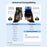 BOYA mini Mfi Certified 2Pcs Wireless Lavalier Microphone AI Noise Reduction Mic with Lightning + USB-C Receiver - Black - 5