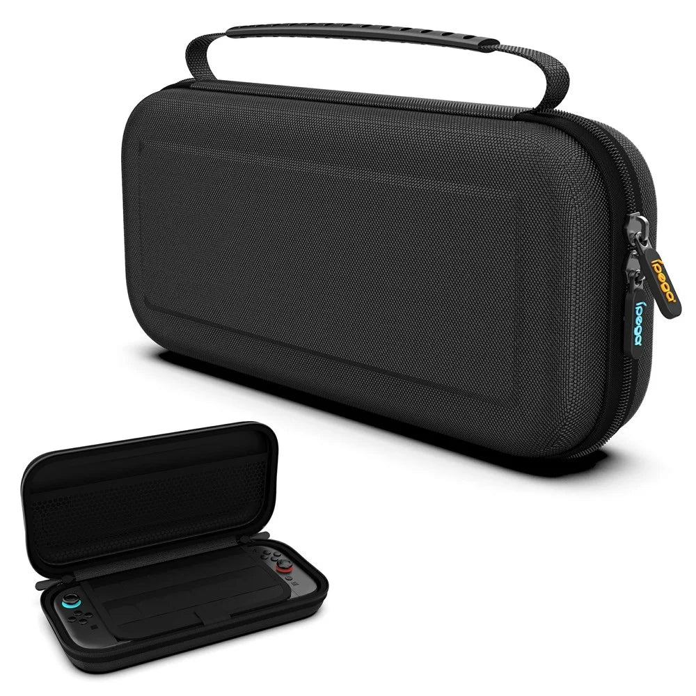 IPEGA PG-SW2003 For Nintendo Switch 2 EVA Carrying Case Portable Hard Shell Storage Bag - Black - 1