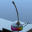 RGB Light Microphone 3 USB Ports Hub Plug and Play Noise Cancelling Desktop Mic - Black - 1
