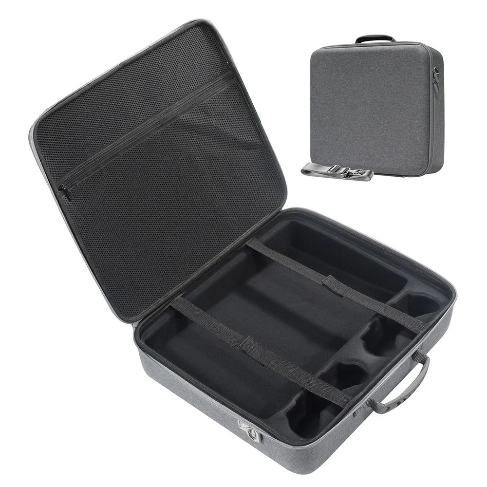 For Sony PlayStation 5 Storage Bag Game Console EVA Portable Carrying Case with Shoulder Straps - 1