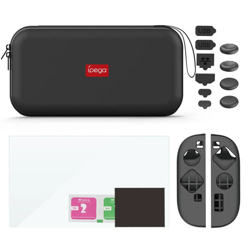 IPEGA PG-SW2194P For Nintendo Switch 2 Game Console Storage Bag 9 in 1 Protective Accessory Kit - 1