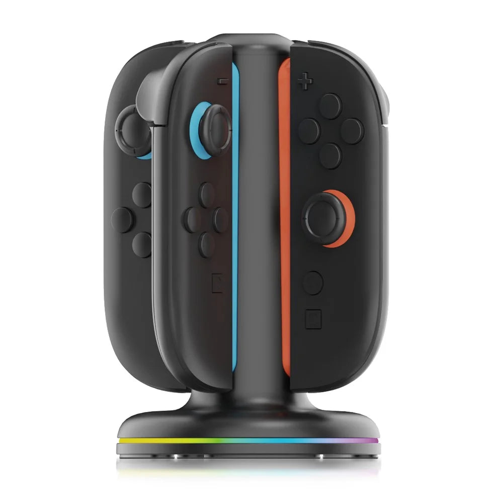 IPEGA PG-SW2052 For Nintendo Switch 2 Joypad Controller 4-Slot Charging Dock with Ambient Light - 3