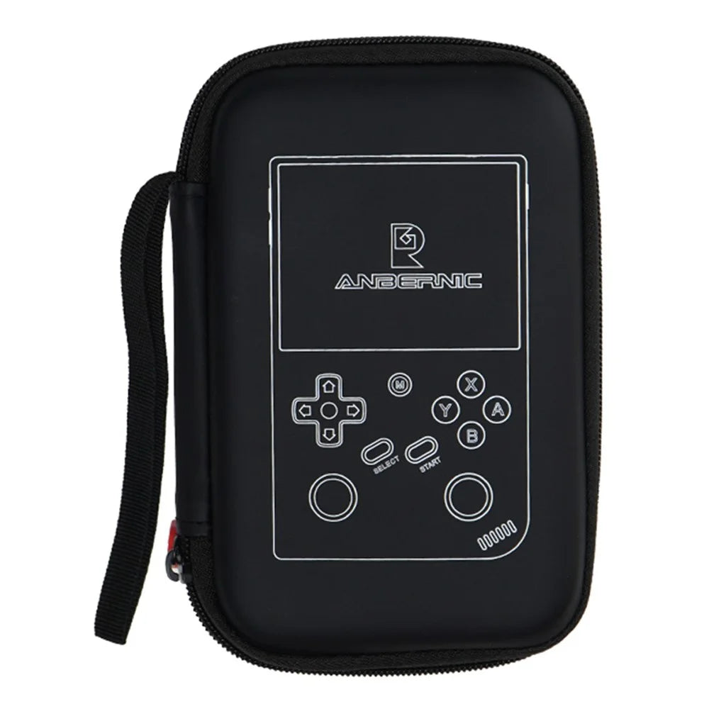 ANBERNIC For ANBERNIC RG35XX Pro Handheld Game Console Carrying Case PU Leather Storage Bag - 1