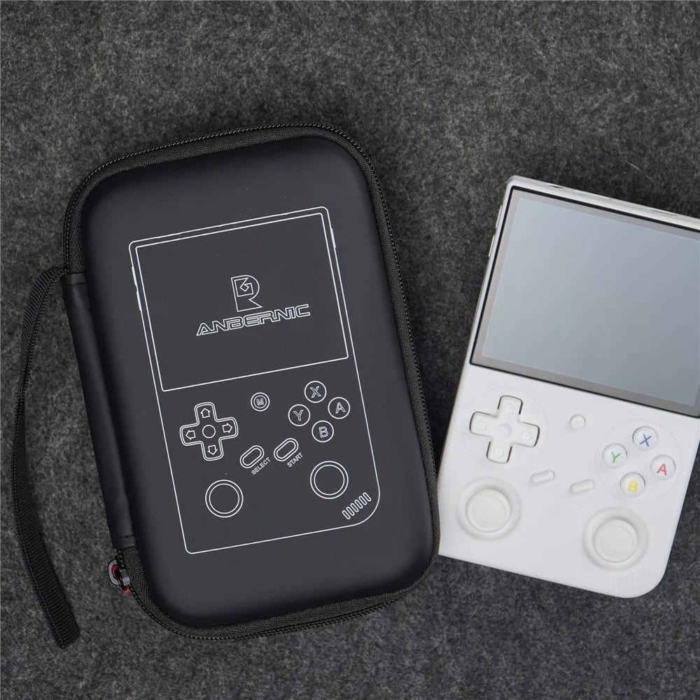 ANBERNIC For ANBERNIC RG35XX Pro Handheld Game Console Carrying Case PU Leather Storage Bag - 5