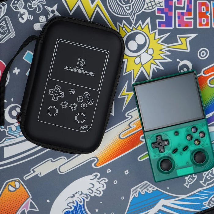 ANBERNIC For ANBERNIC RG35XX Pro Handheld Game Console Carrying Case PU Leather Storage Bag - 6