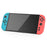 For Nintendo Switch 2 Console Storage Case EVA Leather Bag with Controller Protective Cover - Black + Blue / Red - 2