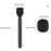 XWJ70 Handheld Microphone Boom Professional Interview Recording Mic Stick for Wireless Lavalier Mics - Black - 4