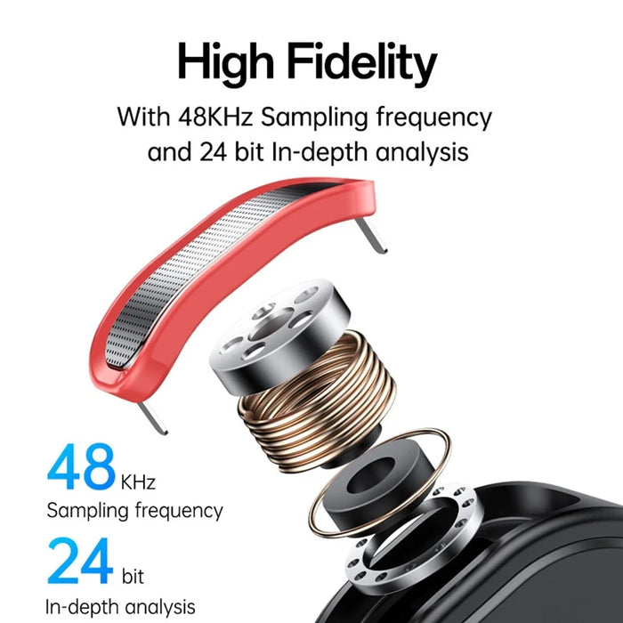 YESIDO KR19 2 in 1 Button Clip-On Microphone 100m Range Wireless Lavalier Mic Set - 4