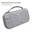For Nintendo Switch 2 EVA + Snowflake Fabric Storage Case with Controller Protective Cover - Grey+White - 5