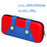 For Nintendo Switch 2 Portable Carrying Bag Cable Management Silicone Tie Joystick Caps Set - Red - 5