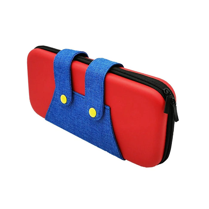 For Nintendo Switch 2 Storage Bag TPU Controller Cover Tempered Glass Screen Protector Set - Red - 4