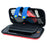For Nintendo Switch 2 Storage Bag TPU Controller Cover Tempered Glass Screen Protector Set - Red - 7