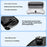 For Nintendo Switch 2 Accessory Kit Protective Shell Storage Bag Screen Protector Joystick Caps Set - Black - 5