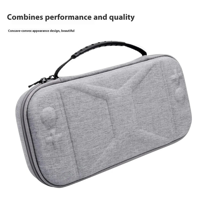 For Nintendo Switch 2 EVA Snowflake Fabric Handheld Carrying Case Shock Resistant Storage Bag - 6