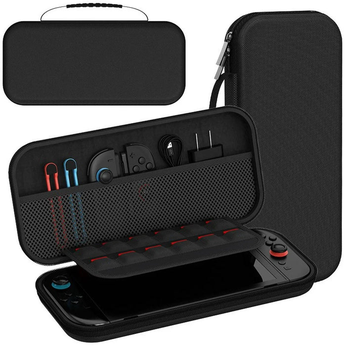 For Nintendo Switch 2 Gaming Console Accessories Storage Bag Protection Kit with Cable Silicone Tie - 2