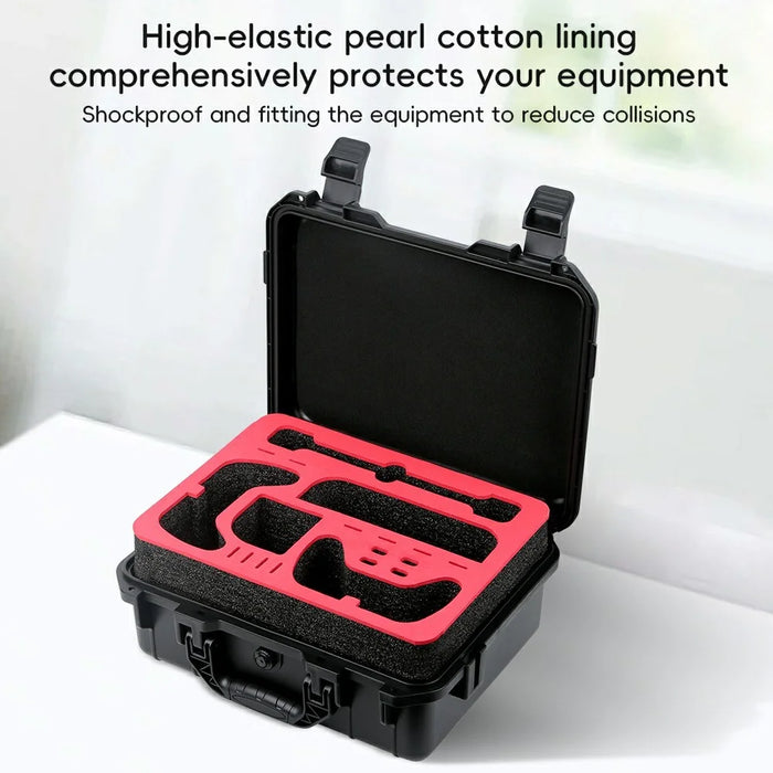For Nintendo Switch 2 Protective Hard Shell Carrying Case Shock Absorbing Portable Game Console Storage Box - 5