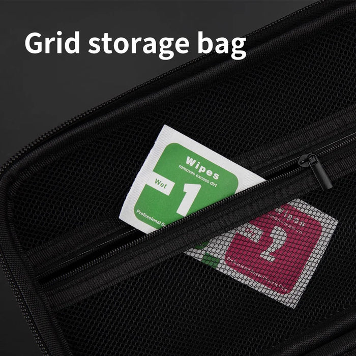 For Nintendo Switch 2 Storage Bag Kit with PC Detachable Hard Cover and Tempered Glass Films - 7
