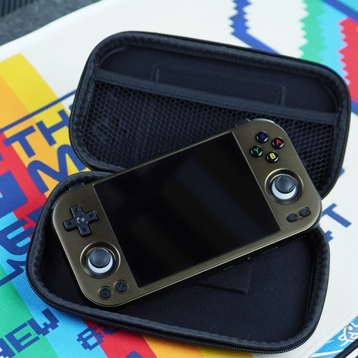 For AMPOWN RG477M Handheld Game Console Storage Case Portable Accessories Bag - 4