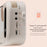 WK-01 Wireless Lavalier Microphone Bluetooth-Compatible Speaker Sound Amplifier for Teachers Meetings Performances - White - 6