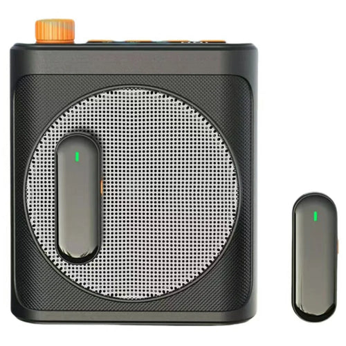 M29 Magnetic Wireless Clip-on Dual Microphone Portable Sound Amplifier for Teaching / Conferences / Performances - Black - 1