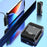 S51 Wireless Lavalier Microphone with Digital Display Charging Case AI Noise Reduction Clip On Mic, 2 Mic + 2 Receiver - 3