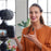 S51 Wireless Lavalier Microphone with Digital Display Charging Case AI Noise Reduction Clip On Mic, 2 Mic + 2 Receiver - 7