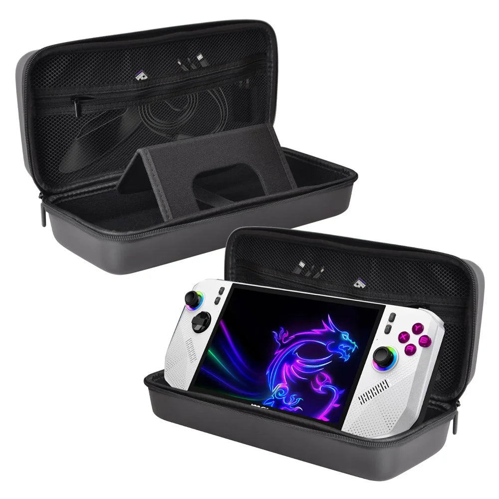For MSI Claw A8 BZ2EM with Ryzen Z2 Extreme Gaming Console Storage Bag Hard EVA Carrying Case - 2