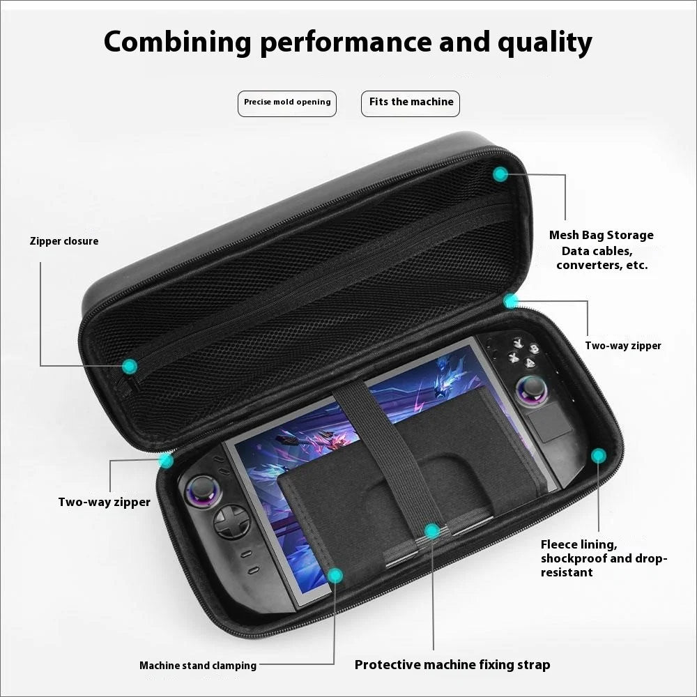 For Lenovo Legion Go Gen 2 Handheld Gaming Console Protective Case Waterproof Shockproof Portable Storage Bag - 5