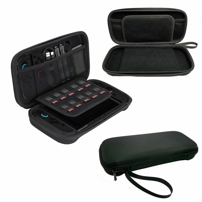 For Nintendo Switch 2 Travel Carrying Case Hard Shell Portable Protective Storage Bag with Hand Strap - 1