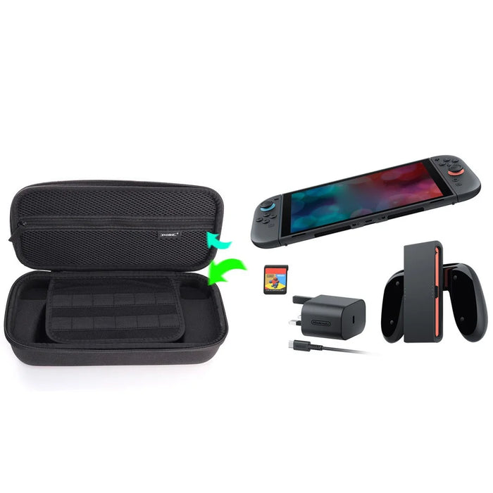 DOBE TNS-3176S For Nintendo Switch 2 Handheld Carrying Case Portable Storage Bag Game Card Organizer - 4