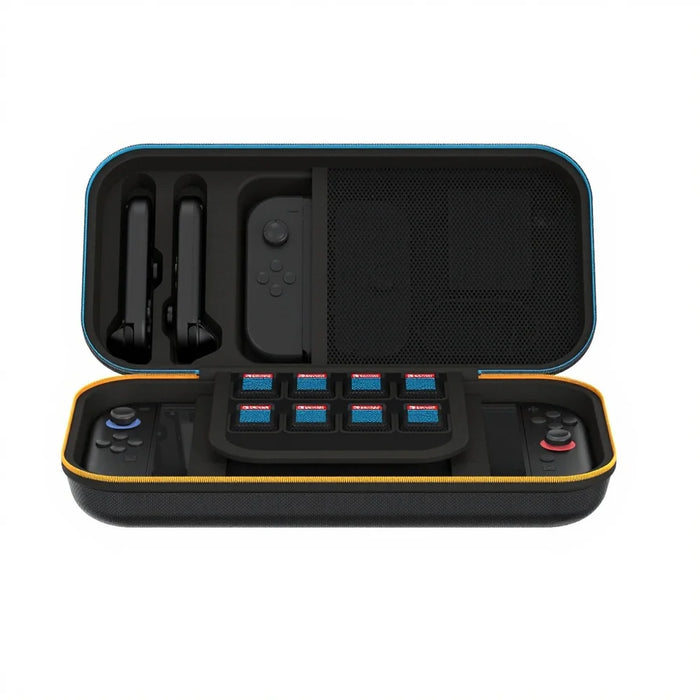 For Nintendo Switch 2 EVA Carrying Case Large Capacity Travel Protective Shell Storage Bag - Black - 3