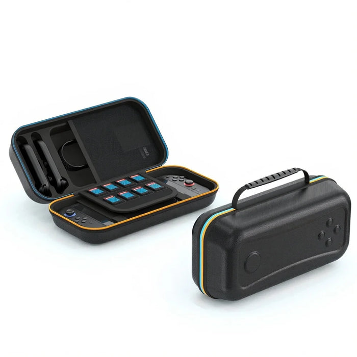 For Nintendo Switch 2 EVA Carrying Case Large Capacity Travel Protective Shell Storage Bag - Black - 4