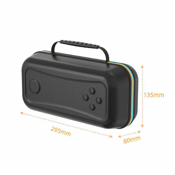 For Nintendo Switch 2 EVA Carrying Case Large Capacity Travel Protective Shell Storage Bag - Black - 6