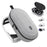 SYNTECH Size M Storage Case for Meta Quest 3S / Quest 3 / Quest 2 / Apple Vision Pro / Pico 4 / Pico 4 Ultra VR Headset Carrying Bag - Grey - 1