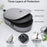 SYNTECH Size M Storage Case for Meta Quest 3S / Quest 3 / Quest 2 / Apple Vision Pro / Pico 4 / Pico 4 Ultra VR Headset Carrying Bag - Grey - 3