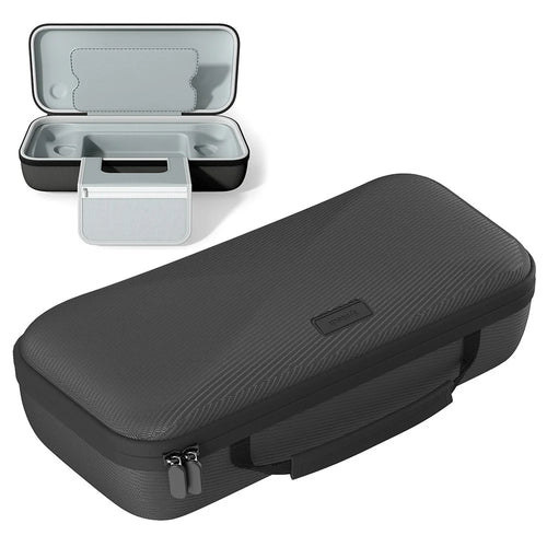 SYNTECH For ROG Ally  /  ROG Ally X Hard Carrying Case Built-in Foldable Stand Protective Storage Bag - Black - 1