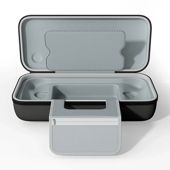 SYNTECH For ROG Ally  /  ROG Ally X Hard Carrying Case Built-in Foldable Stand Protective Storage Bag - Black - 3