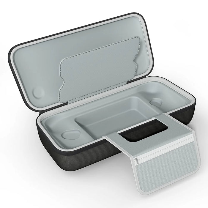 SYNTECH For ROG Ally  /  ROG Ally X Hard Carrying Case Built-in Foldable Stand Protective Storage Bag - Black - 4