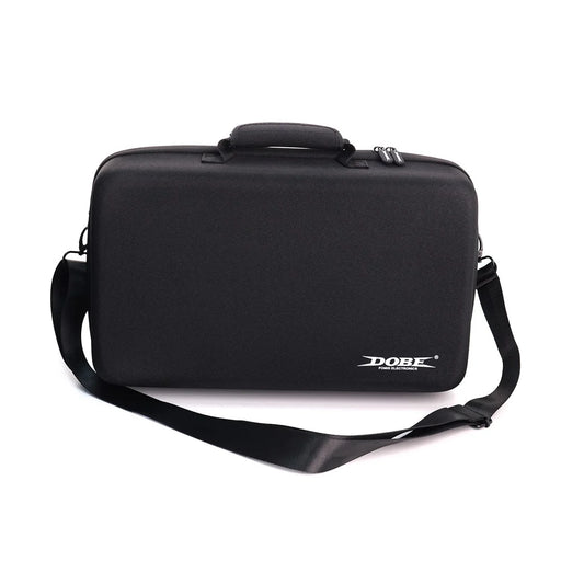 DOBE TP5-5511 Game Console Carrying Case for Sony PlayStation 5 Pro / 5 Slim EVA Hard Shell Protective Storage Bag with Zipper - Black - 2