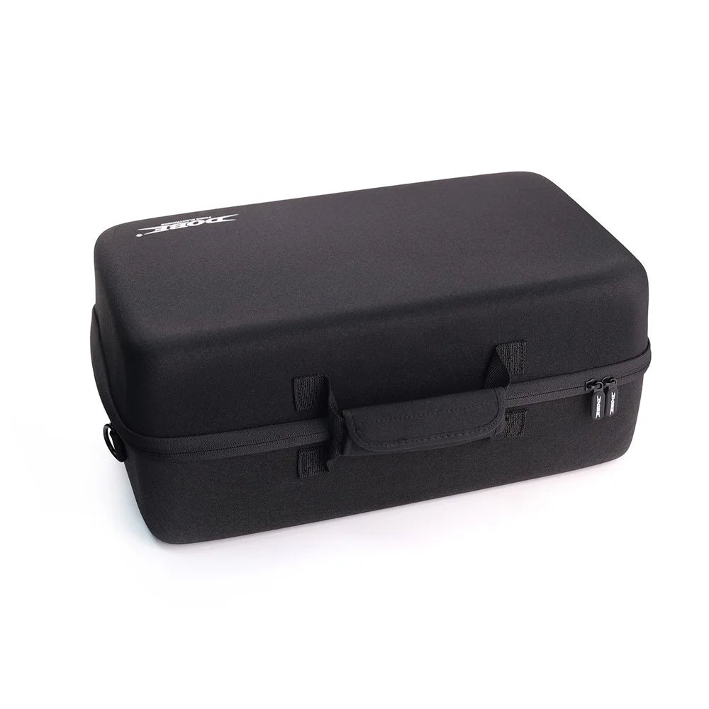DOBE TP5-5511 Game Console Carrying Case for Sony PlayStation 5 Pro / 5 Slim EVA Hard Shell Protective Storage Bag with Zipper - Black - 6