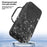 Handheld EVA Storage Bag for Asus ROG Xbox Ally X (2025) / Ally (2025) Game Console Carrying Case with Silicone Cable Straps - 4