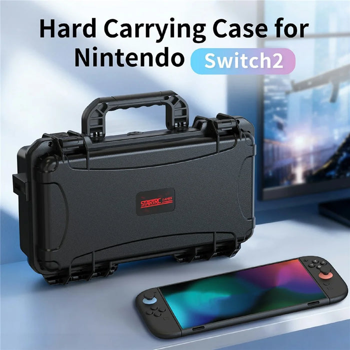 STARTRC GAMES Portable Waterproof Case for Nintendo Switch 2 Portable Hard Shell Game Console Storage Box - 2